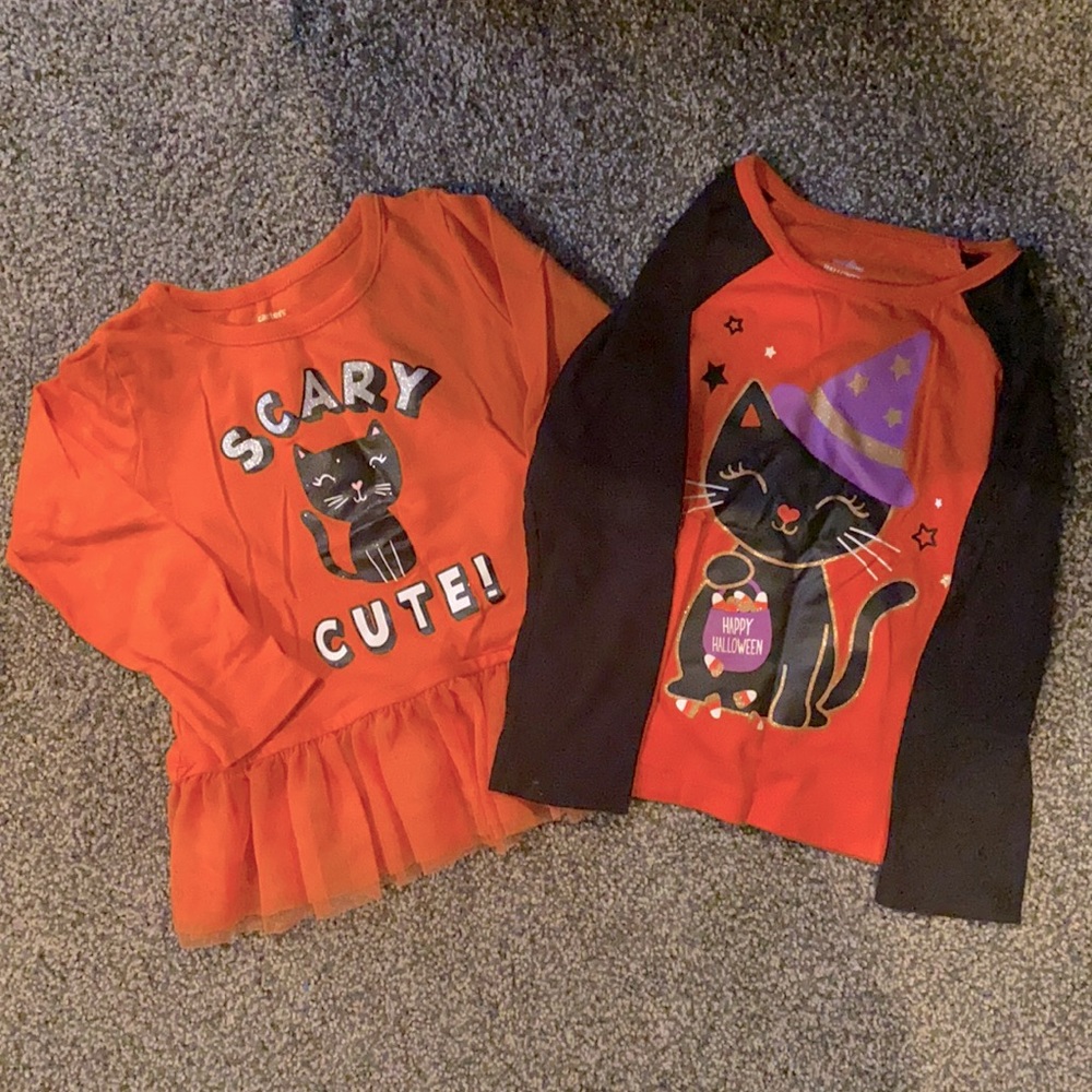 2T/24M Halloween Shirts